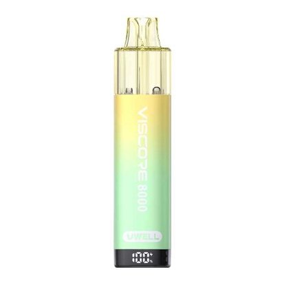 Uwell Viscore 8000 Prefilled Pod Vape Kit - Lemon & Lime 1 Uwell Viscore 8000 Prefilled Pod Vape Kit - Lemon & Lime