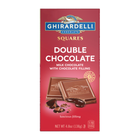 Squares Bars Double Chocolate Milk Chocolate
