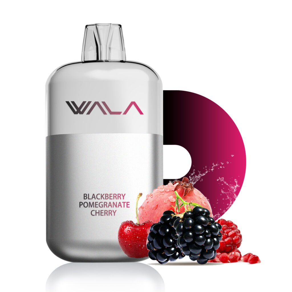 WALA POP 10000 Puffs Blackberry Pomegranate Cherry 1 WALA POP 10000 Puffs Blackberry Pomegranate Cherry